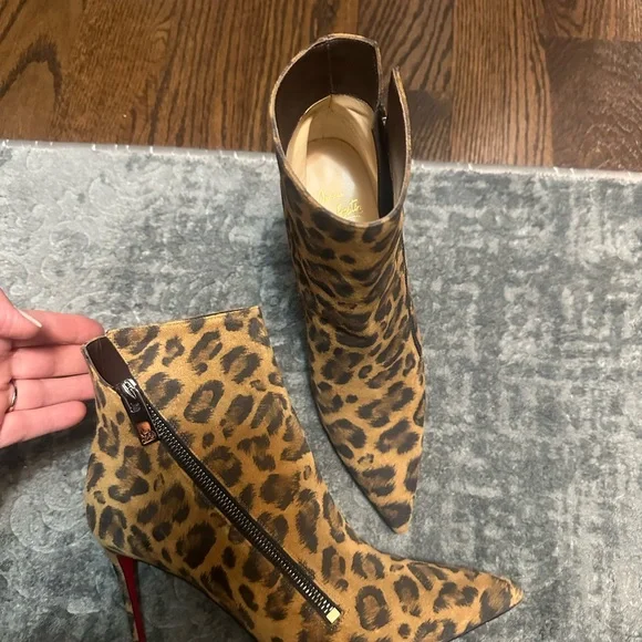 Christian Louboutin leopard booties - Picture 7 of 7